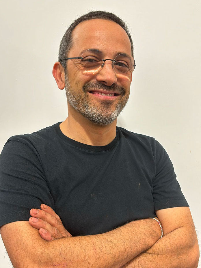 Massimo in laboratorio