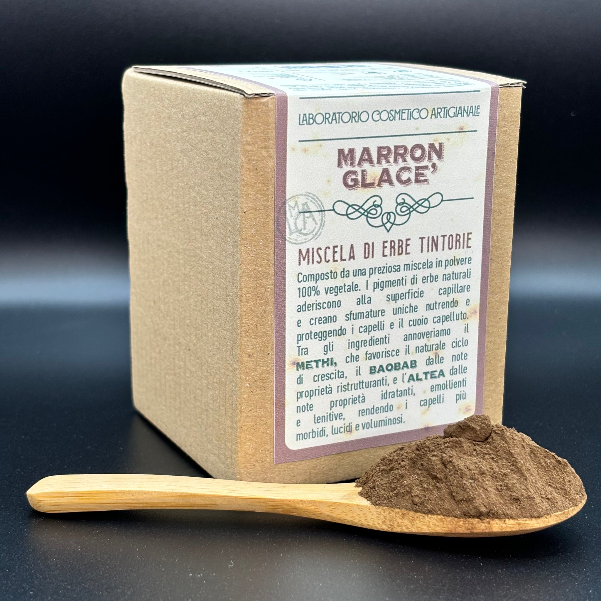 Miscela di Erbe Tintorie - Marron Glacè