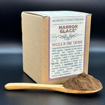 Miscela di Erbe Tintorie - Marron Glacè