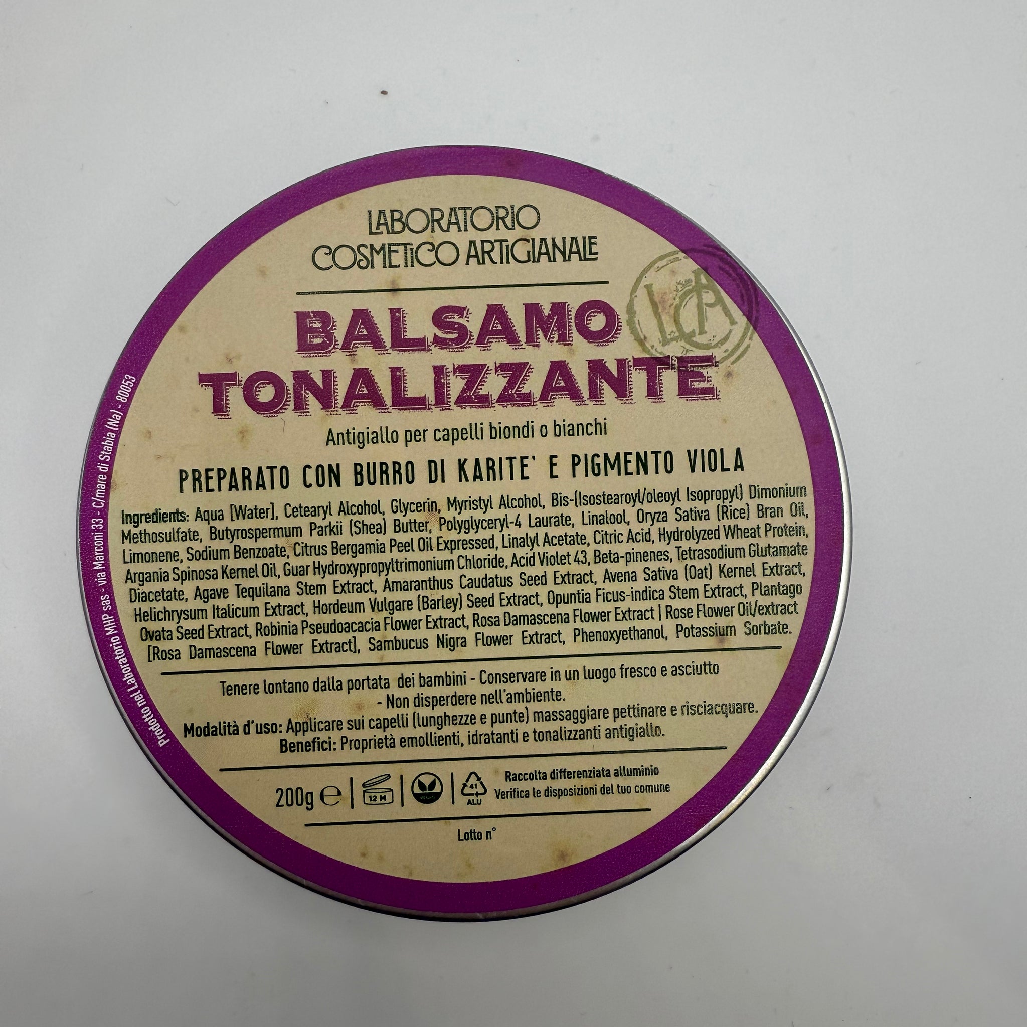 Balsamo Tonalizzante Viola