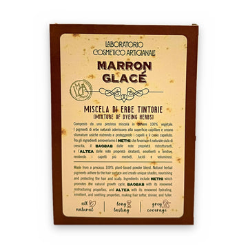 Miscela di Erbe Tintorie - Marron Glacè